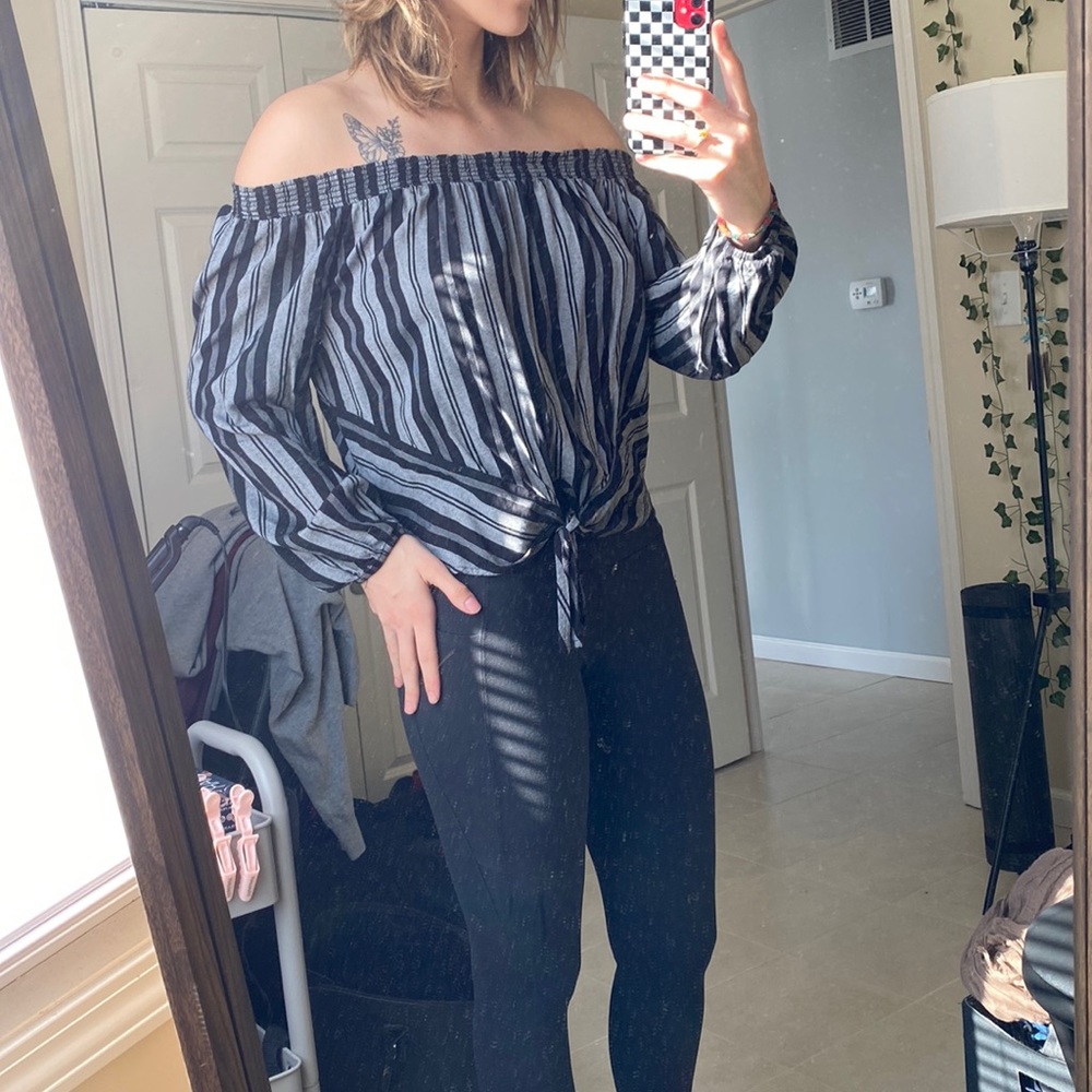 Off the shoulder top